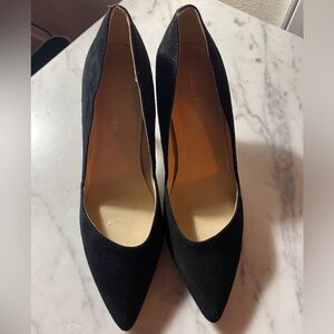 Marc Fisher Tuscany Black Suede Pump Heels